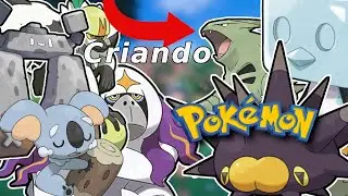 Criando Pok&eacute;mon: Oranguru, Passimian, Komala, Tyranitar, Stonkourner, Eiscue y Pincurchin!