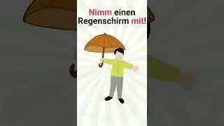 Trennbare Verben: Mitnehmen Beispiele | Deutsch A1-A2 #deutsch #lernen #short