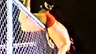 WWE WVR MIDNIGHT RIDER DUSTY RHODES VS LUCIFER KEVIN SULLIVAN STEEL CAGE MATCH 1983 SD 4K 60FPS