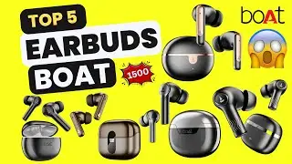 Top 5 boAt Earbuds you must check in 2026 🔥⚡ 5 Best boAt Earbuds Under 1500 ⚡⚡
