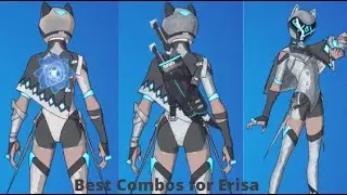 Best Combos for Erisa (Stealth Silver) (Helmet and Cape)