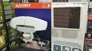 Costco! Sunforce Solar Motion Security Light Led! $39! Now $29!!!
