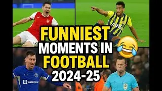 Comedy & Funniest Moments In Football 2024-25 | GoalVista