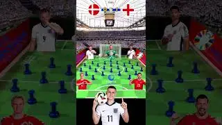 DENMARK vs ENGLAND | UEFA EURO 2024 HIGHLIGHTS | MARBLE FOOTBALL |06/20/24|#espn #asmr