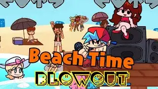 Friday Night Funkin' | VS Katelyn [ Foreshore ]  Beach Time Blowout! #1 #FNF MOD #STORY MODE