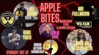 WuFam on a very special Apple Bites  📱