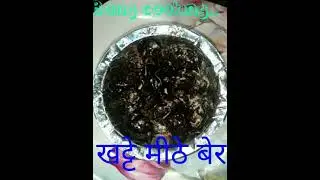 खट्टे मिठे चटपट बेर, khate mite ber, bang cooking, prashant bang