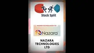Stock Split Update: Nazara Technologies Ltd #stocksplit #sharesplit #nazaratechnologies #share