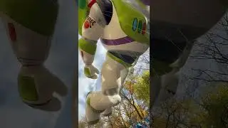 Buzz Lightyear Balloon New York Thanksgiving Parade #shorts