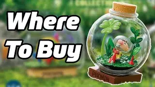 NEW Pikmin Terrariums and WHERE to buy!