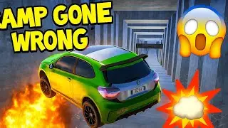 Car Ramp Jump Test 💀 | Realistic Car Crash Gameplay with High Graphics 🚗🔥