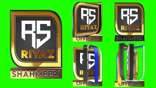 4D Animation Logo 4K | RS Production | Studio Logo Animation | Production logo Animation