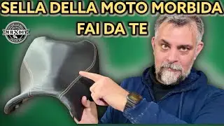 Sella con imbottitura morbida fai da te. Modifica sella moto e scooter. Benelli TRK 702 X. Bmw GS.