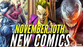 NEW COMIC BOOKS RELEASING NOVEMBER 10TH 2021 MARVEL COMICS & DC COMICS PREVIEWS COMING OUT THIS WEEK