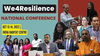 #We4Resilience | National Conference | 13-14 Oct 2022