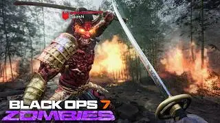 KOWAKUJO SECRET TAKEO BOSS FIGHT AND EASTER EGG CUTSCENE! (Black Ops 7 Zombies)