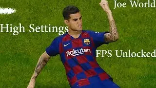 PES 2020 | RYZEN 5 2600 | RTX 2070 8GB | (1080P) High Settings (FPS Unlocked)