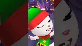 Tom gamer is back with green+red+white Angela 💝 #viral #talkingtom #gameplay #ytshorts