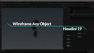 Turn Any Object into a Wireframe | Houdini 19