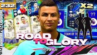 FIFA 21 ROAD TO GLORY #232 - OMG 2X PREMIER LEAGUE TOTS PACKED!!!