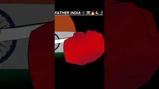 | MOTHER V/S FATHER INDIA |#shorts #countryballs #edit #trend  #countryballanimation