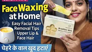 I Tried DIY Face Waxing