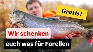 WIR SCHENKEN JEDEM WAS f&uuml;rs FORELLENANGELN - jetzt bei unserer Shop-Aktion mitmachen