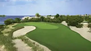 Bakers Bay Golf and Ocean Club - Hole 9 TrackMan Virtual Indoor Golf Preview