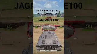 Tank Company HE test Pt .1 #games #gameplay #warthunder #ww2 #tank #tankcompany #wotblitz #wot