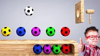 Learning Colors with 3D Colorful Ball for Kids Children By Frip2GameOrg