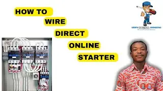 How to Wire Direct Online Starter Installation For Single Phase Induction Motors