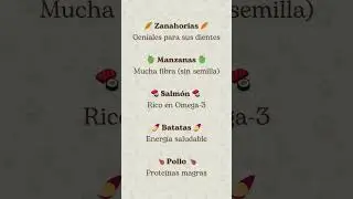 5 Alimentos Saludables para Perros 🐕 | Tips R&aacute;pidos Pet-Friendly