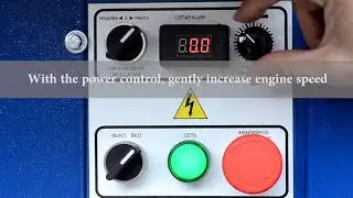 Instructions for launching a grain separator ASM 5