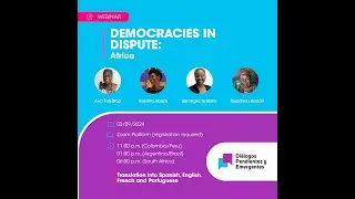 #10 DEMOCRACIAS EN DISPUTA/DEMOCRACIES IN DISPUTE: AFRICA