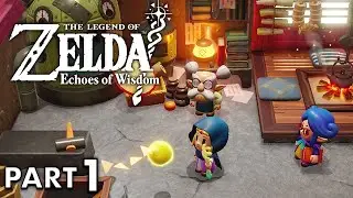 THE LEGEND OF ZELDA: ECHOES OF WISDOM Walkthrough Gameplay Part 1 - Suthorn Ruins (No Commentary)