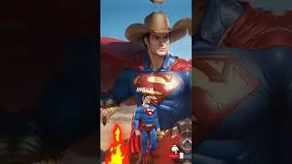 Superheroes but Cowboys💥 Marvel & dc characters #avangers #marvel #dc #youtubeshorts