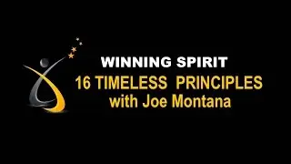 The Winning Spirit: 16 Timeless Principles with Joe Montana #1