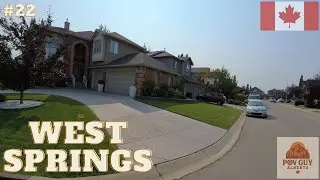 🌟🏡 Hidden Gem in Calgary | West Springs 4K Walking Tour 🇨🇦✨