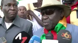 Mali - Bamako : La grande marche des partis politiques de  l'opposition et de la Société Civile