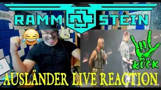 Rammstein Ausländer live FZ82 Ernst Happel Stadion Vienna, 2019 Austria - Producer Reaction