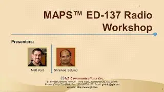 Workshop 1 : MAPS&trade; ED137 Radio Emulator