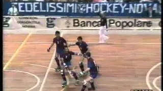 1988 Hockey Novara - Barcellona (5-5) 1/4 finale Coppa dei Campioni 1987/88