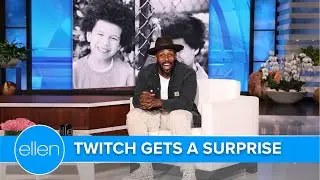 tWitch Gets a Surprise From Model Son Maddox