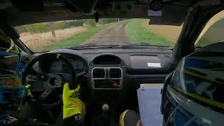 Rallye du chasselas 2025 ES4 T.Jean / M.Perrinaud CLIO N3