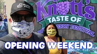 Knott's Taste of Boysenberry Festival 2021 Food Tour