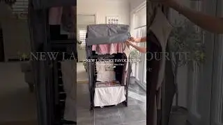 Do you have a heated airer? ✨ #laundry #shortsvideo #energysaving #cleantok #laundrytips #homehacks