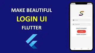 Flutter Login UI Design Tutorial | Flutter Tutorial 2024
