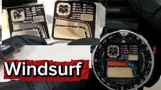 Relógio Windsurf praticamente perdido – veja o resultado após o conserto completo!