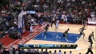 Jeremy Evans Block & Slam On Ronny Turiaf