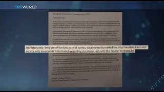 The Trump Presidency: US National security adviser Michael Flynn resigns